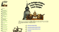 Desktop Screenshot of horloge-edifice.fr